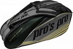 Pro's Pro L124 Force Racketbag 8R Black / Gray